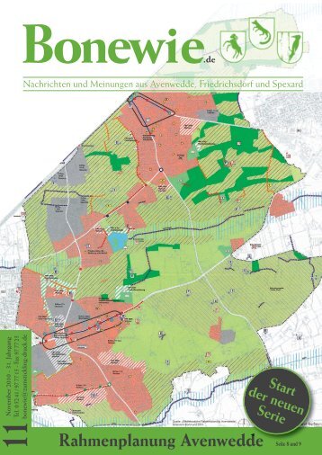11 Rahmenplanung Avenwedde Seite 8 und 9 - Bonewie