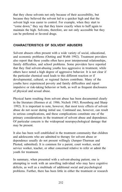 Epidemiology of Inhalant Abuse - Archives - National Institute on ...