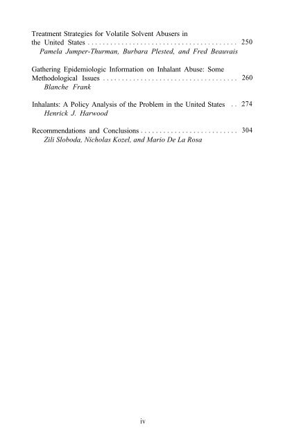 Epidemiology of Inhalant Abuse - Archives - National Institute on ...