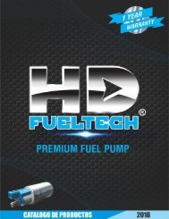 Catálogo de Módulos y Bombas de Combustible HD FuelTech