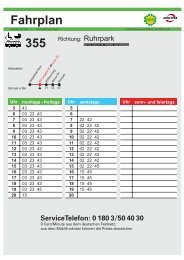 Fahrplan 355 - FeG Bochum-Langendreer