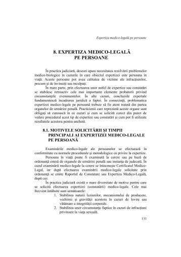 8. expertiza medico-legală pe persoane - Expert Medico-Legal Dr ...