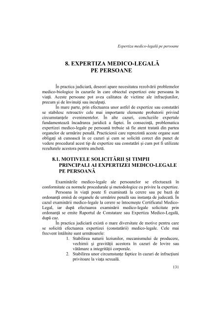 8. expertiza medico-legală pe persoane - Expert Medico-Legal Dr ...