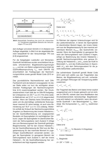 Nachrechnung von Betonbrücken zur Bewertung der Tragfähigkeit ...