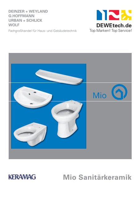 MIO Sanitärkeramik Keramag - Deinzer + Weyland GmbH