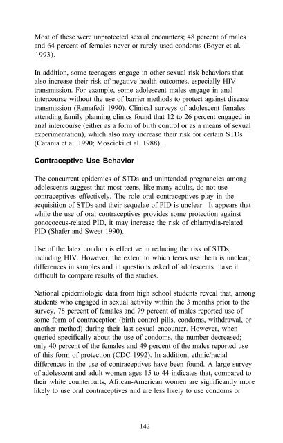 The Context of HIV Risk Among Drug Users and Their Sexual Partners