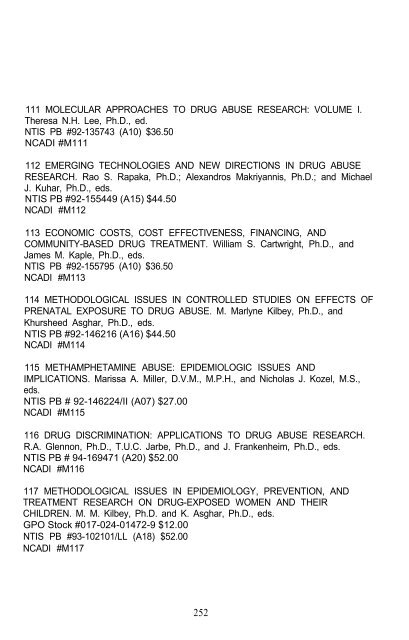 The Context of HIV Risk Among Drug Users and Their Sexual Partners