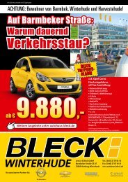 Verkehrsstau? - Autohaus Lensch & Bleck