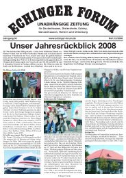 2008 12 - Echinger Forum