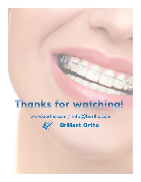 A brief introduction of Orthodontic Brackets