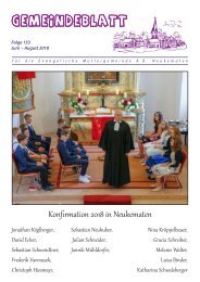 Gemeindeblatt Neukematen // Ausgabe 153