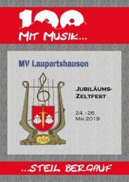 100 Jahre MV Laupertshausen