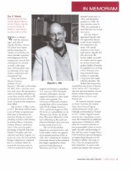 IN MEMORIAM - University of Wisconsin Law School - University of ...