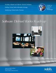 Software Defined Radio Roadmap - Noblis