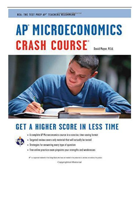 AP R Microeconomics Crash Course