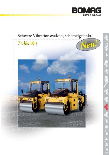 Schwere Vibrationswalze, schemelgelenkt BW 154 AP, BW ... - Bomag