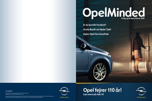 Opel fejrer 110 år!