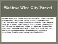 Wadhwa Wise City Panvel