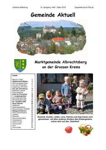 7,26 MB - Marktgemeinde Albrechtsberg an der großen Krems