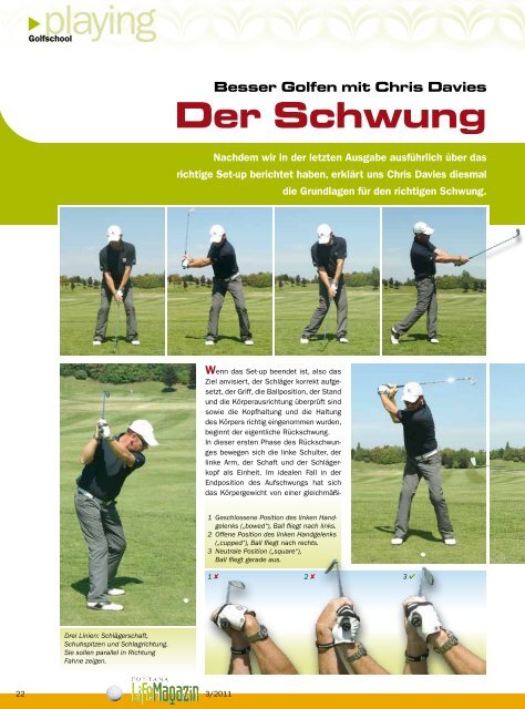 Ausgabe 03/2011 - Golfclub Fontana