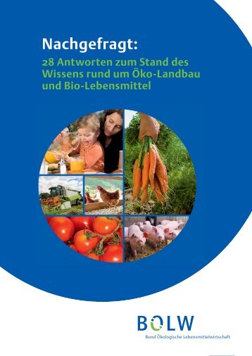 Argumentationsleitfaden - Bund Ökologische Lebensmittelwirtschaft