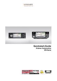 Quickstart-Guide - Krämer Automotive