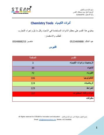 Catalog Chemistry
