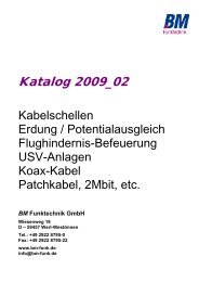 Kabelschellen QCC 2 Kabelschellen QCU - bm-funk.de