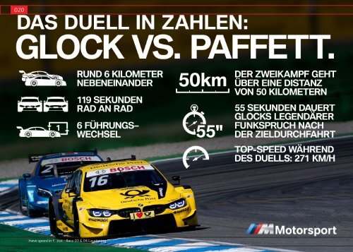 {have speed in f[ ]cus!} DTM 2018 - Race 03 und Race 04 Lausitzring