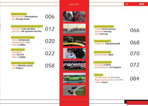 {have speed in f[ ]cus!} DTM 2018 - Race 03 und Race 04 Lausitzring