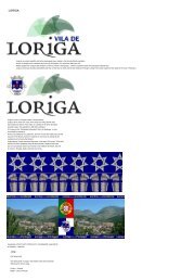 Extratos da obra do historiador António Conde sobre a história da vila de de Loriga - Excerpts of the work of the historian António Conde about the town of history of Loriga