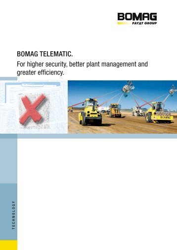 Leaflet TELEMATIC - Bomag