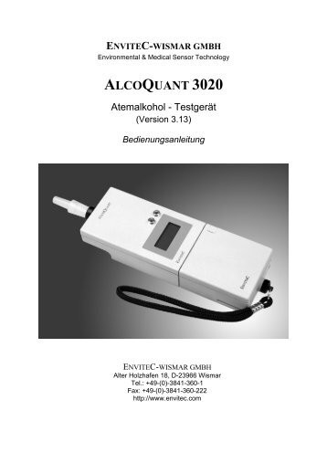 alcoquant 3020 - bluepoint medical