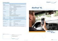 AlcoTrue® AL Professionelle Wegfahrsperre mit ... - Bluepoint Medical