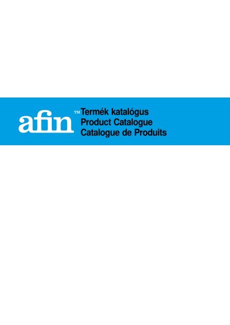 Katalog Afin HU