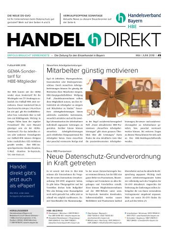 Handel Direkt 3/2018