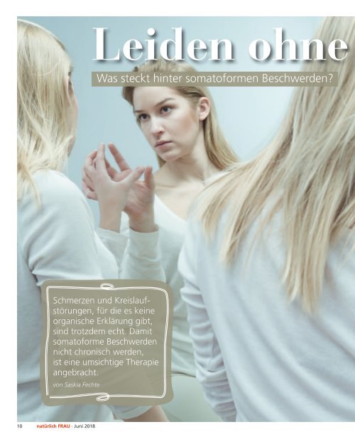 Leseprobe "Naturheilkunde & Gesundheit" Juni 2018