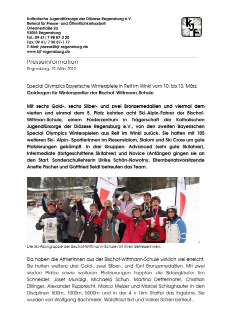 Special Olympics Bayerische Winterspiele in Reit im Winkl