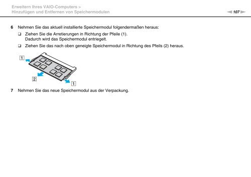 Sony VPCCB2S8E - VPCCB2S8E Mode d'emploi Allemand