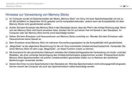 Sony VPCCB2S8E - VPCCB2S8E Mode d'emploi Allemand