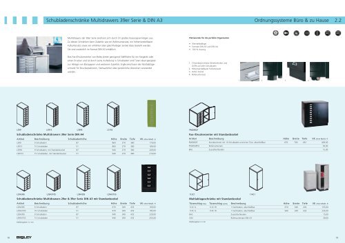 Bisley Business Einrichtungen Katalog