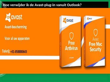Hoe verwijder ik de Avast-plug-in vanuit Outlook
