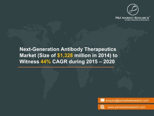 Next-Generation Antibody Therapeutics Market Research Report