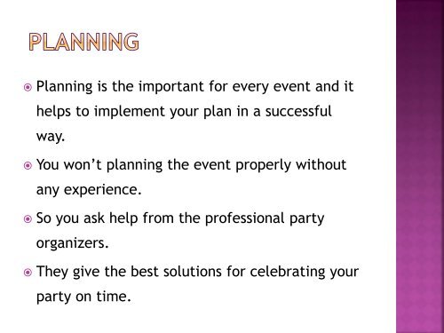 Benefits Of Hiring The Birthday Party Planner