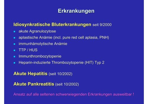 Methodische Ansätze der Pharmakovigilanz in Deutschland - BIPS