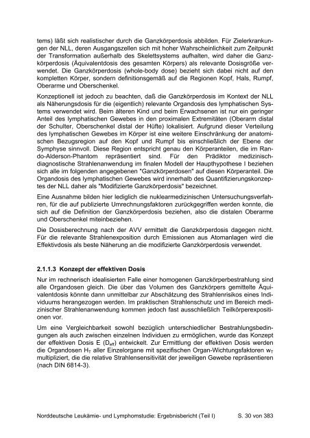 Ergebnisbericht (Teil I) - Ernst-Moritz-Arndt-Universität Greifswald