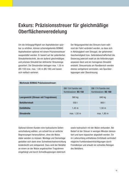 BOMAG schemelgelenkte Tandemwalzen. Die Referenzklasse.