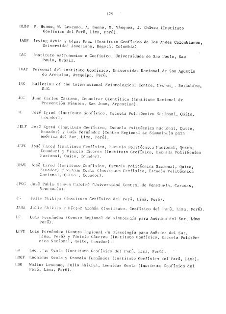 catalogo de terremotos para america del sur catalog of earthquakes ...