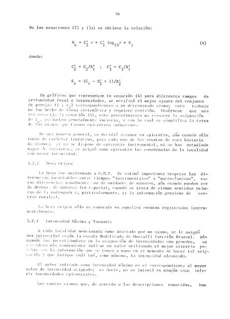 catalogo de terremotos para america del sur catalog of earthquakes ...