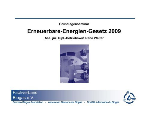 EEG 2009 - Fachverband  Biogas e.V.